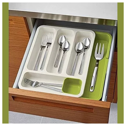 Organizador Cubierto Doble Compartimento