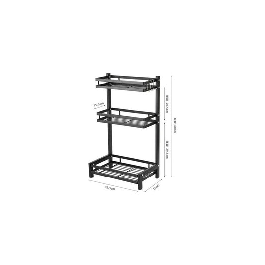 Organizador Rack 3 niveles de Cocina