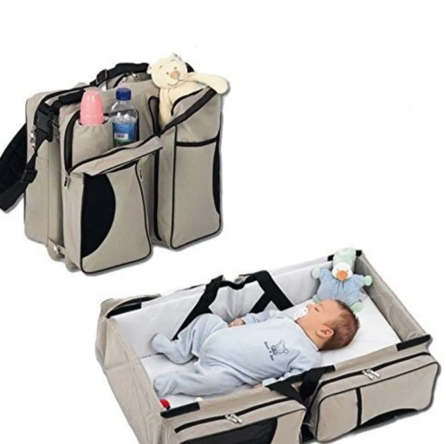 Bolso viaje pañalera cambiador 3 en 1