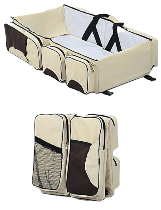 Bolso viaje pañalera cambiador 3 en 1