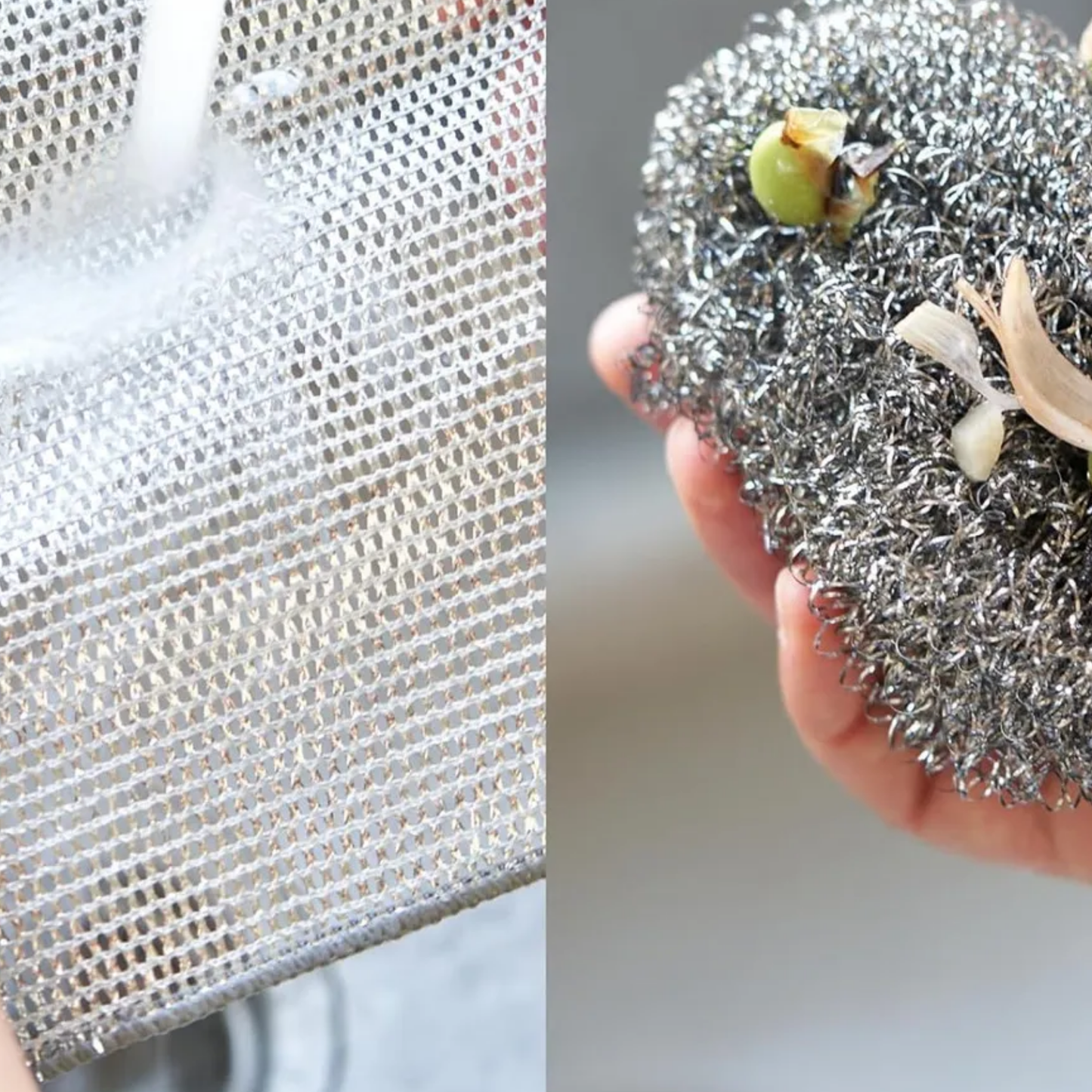 Paños Metálicos Multiuso de Limpieza 5Pc