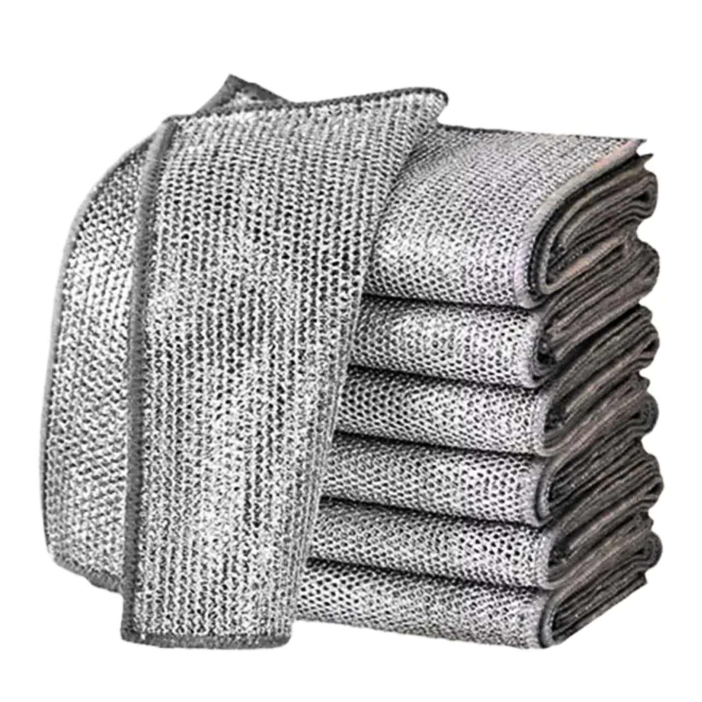 Paños Metálicos Multiuso de Limpieza 5Pc