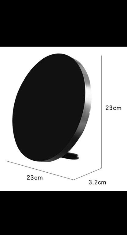 Reloj De Pared Digital Redondo Led Grand