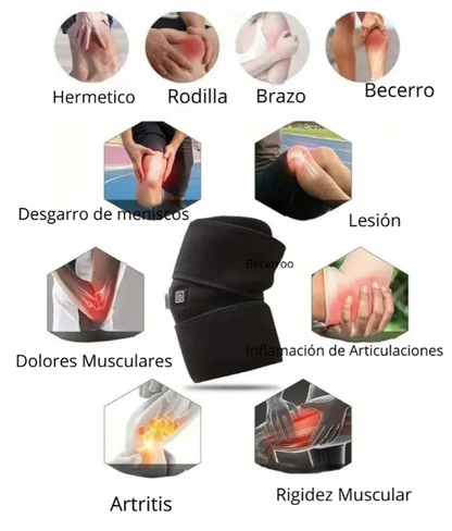 Rodillera termica gel frio recargable