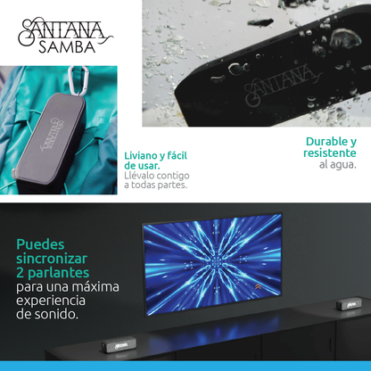 Santana Samba Parlante Bluetooth 5.1