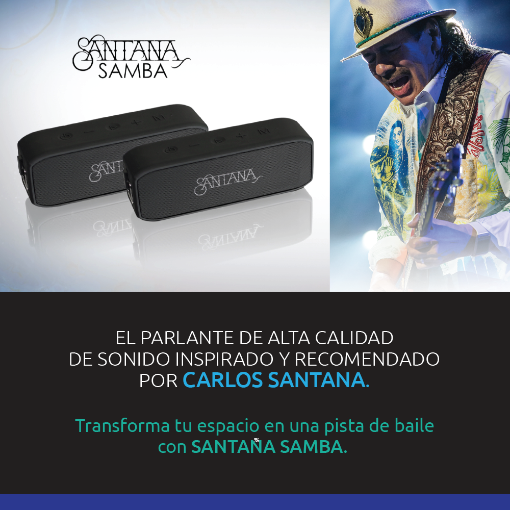 Santana Samba Parlante Bluetooth 5.1