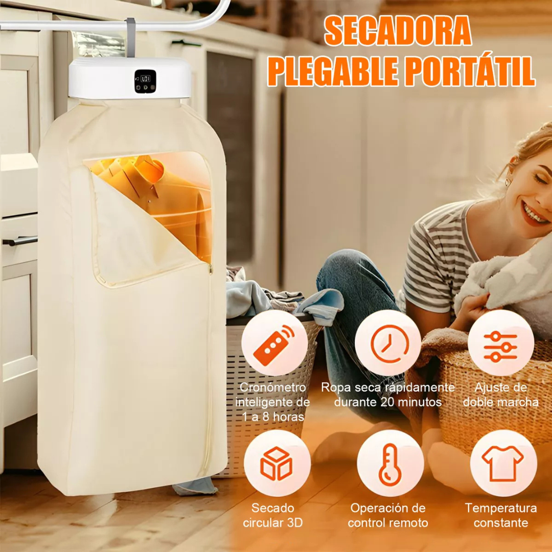 Secadora Portátil Plegable Para Ropa