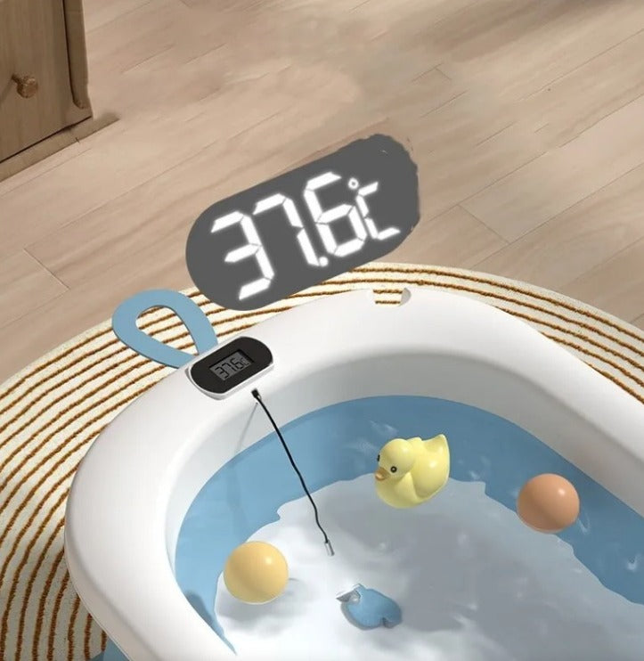 TINA BAÑERA CON COJIN Y TERMOMETRO