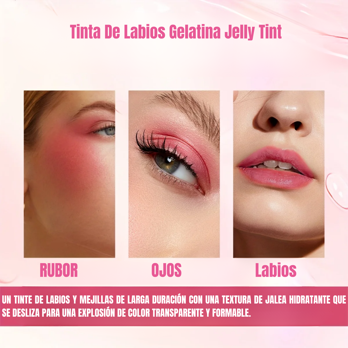 Tinta Labios Rubor Jelly Tinta
