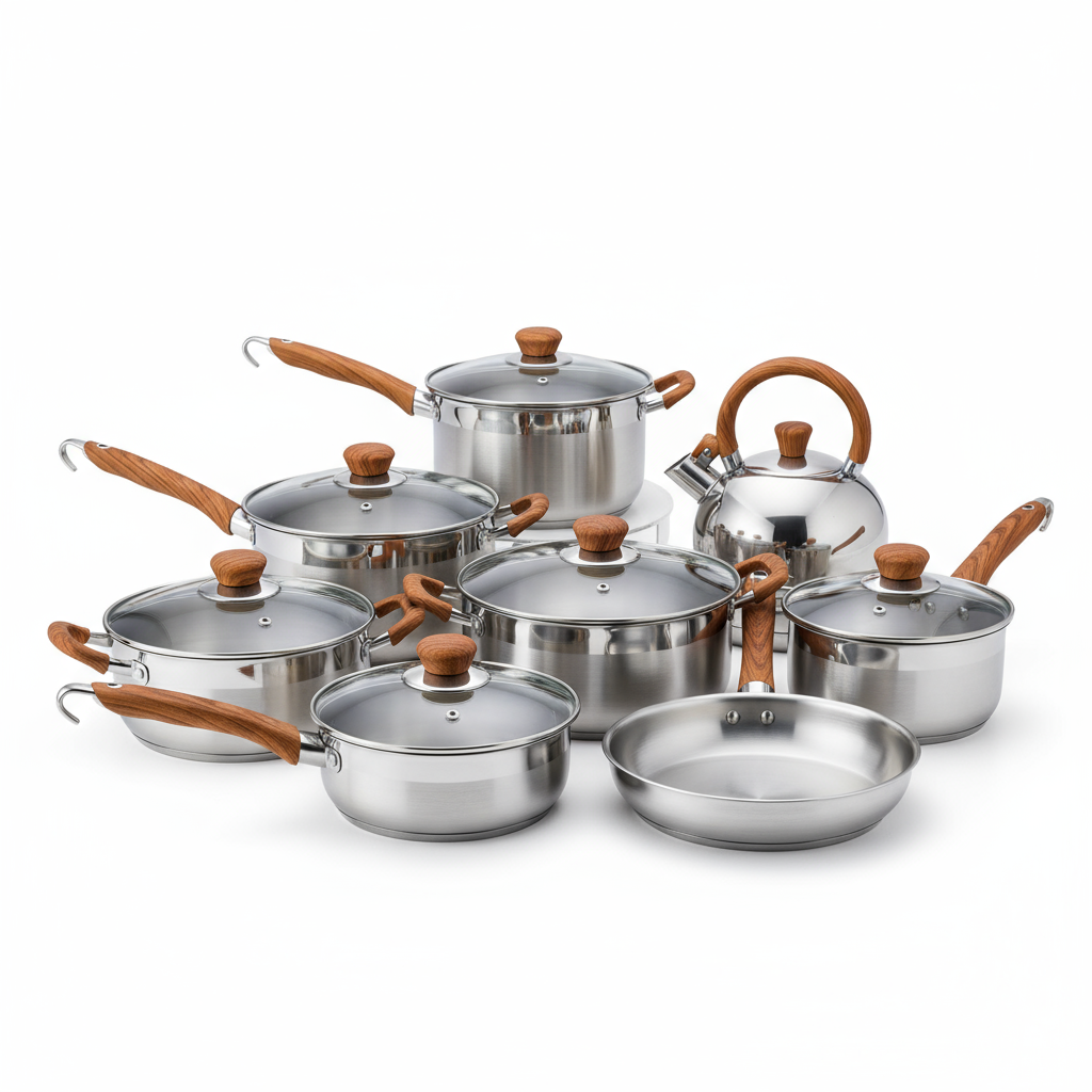 Batería de cocina acero inoxidable