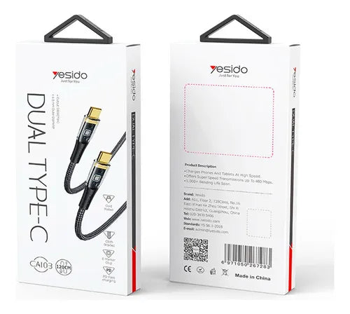 CABLE TIPO C - A TIPO C YESIDO - CA103