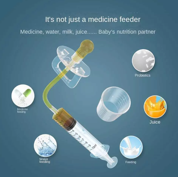 Chupete Dispensador Medicina Bebe