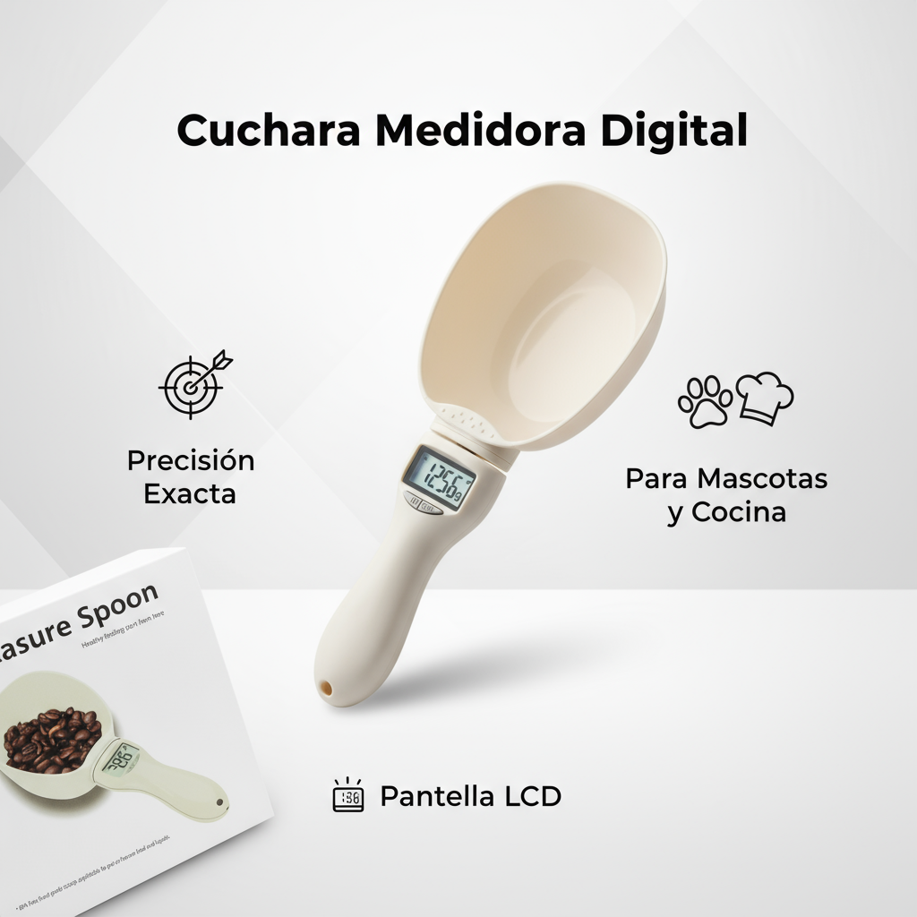 Cuchara Medidora Digital - Presentación de Ventas