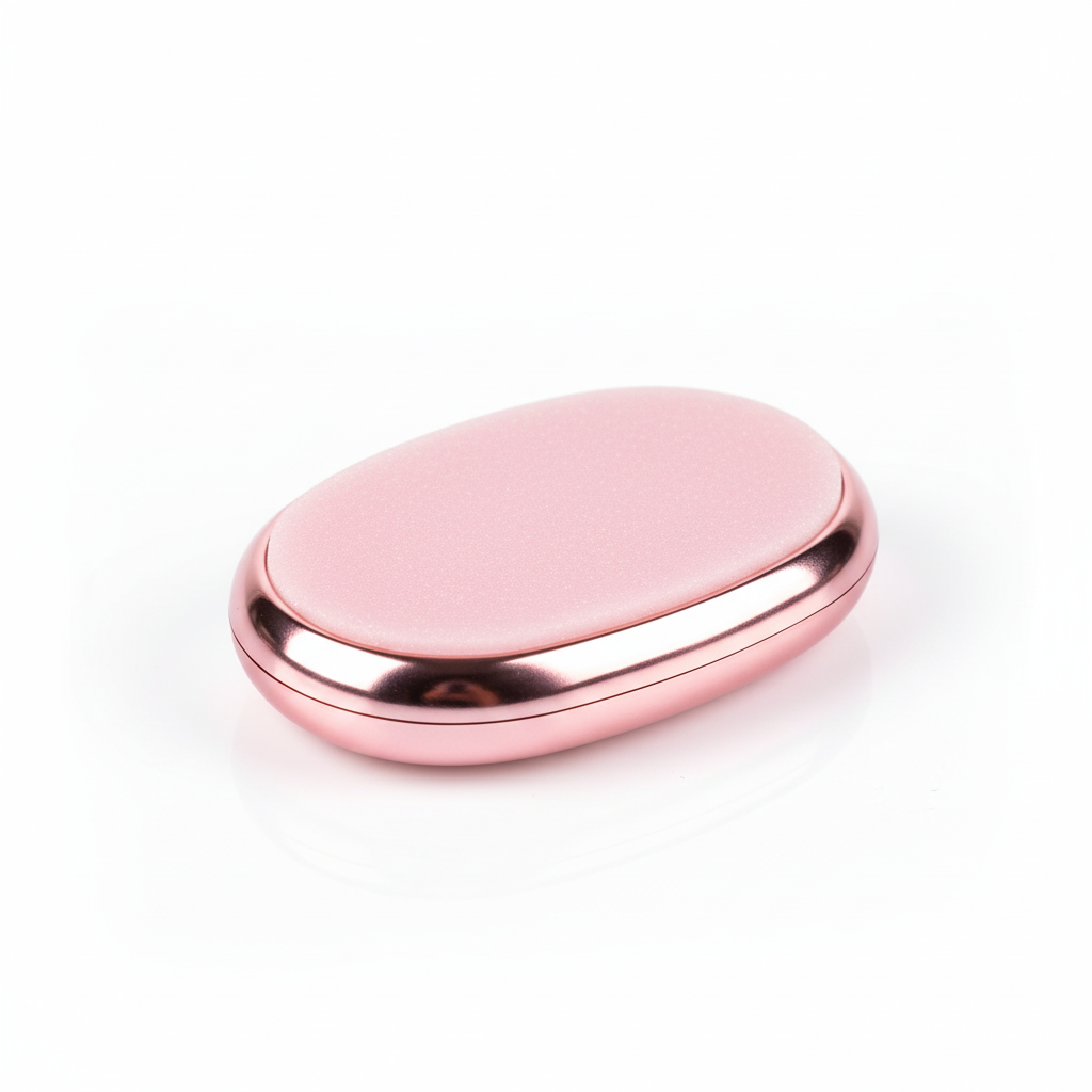 Depiladora de cristal rosa