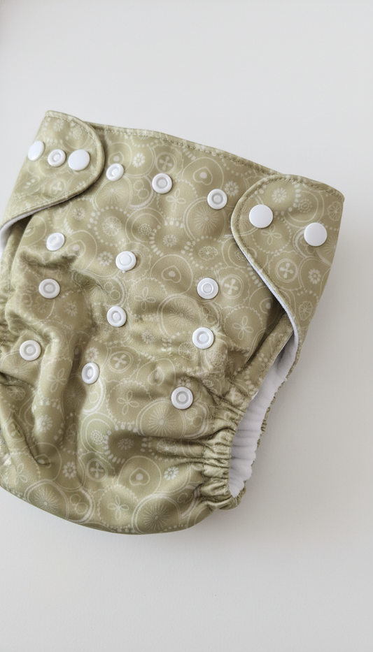 Detalles del pañal reutilizable