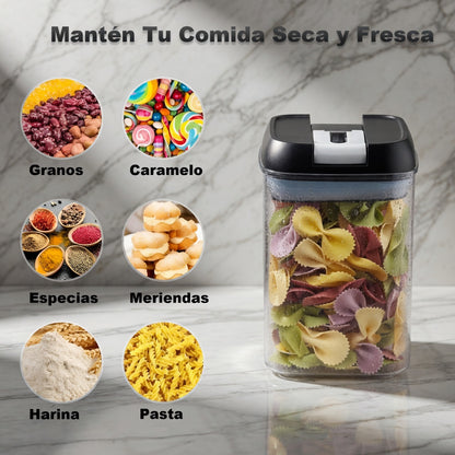 🏺 Set 7 Contenedores Herméticos - Organizació para tu Despensa