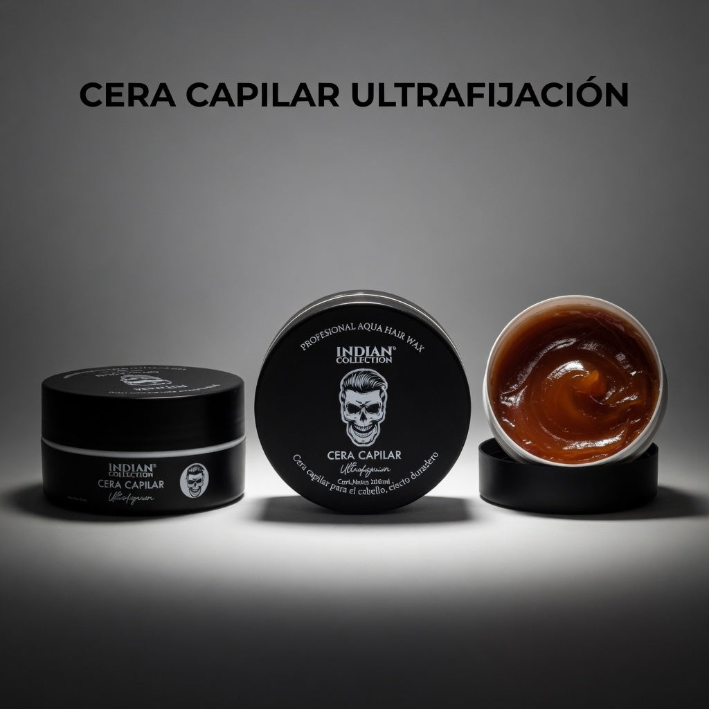 CERA CAPILAR EFECTO DURADERO NEGRO