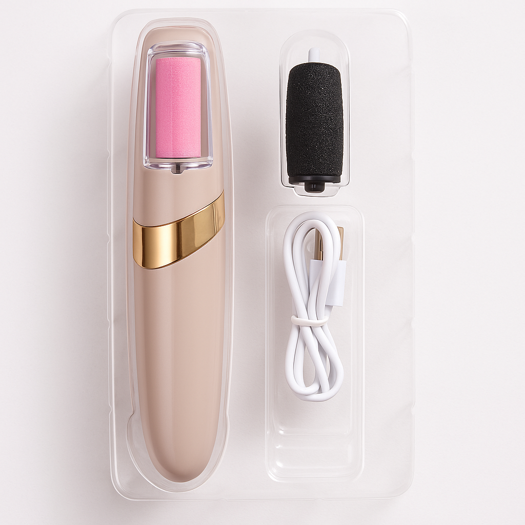 Lima Electrónica Recargable para Pies – Pedicura Profesional en Casa