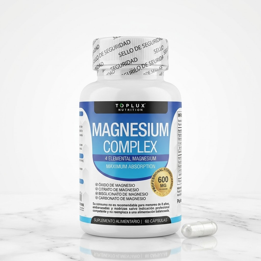 Complejo de Magnesio 600mg: Soporte Integral para tu Salud Ósea, Muscular y Celular