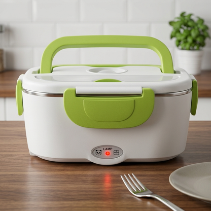 Lonchera Eléctrica Portátil 1,5L – Comidas Calientes en Casa, Oficina o Viajes