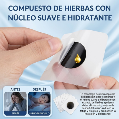 🌙 ¡Vuelve a Dormir como un Bebé! Parches Naturales para Sueño Profundo (10 Unidades)