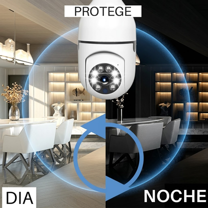 Sistema de Seguridad WiFi 360° - Cámara Inteligente Inalámbrica