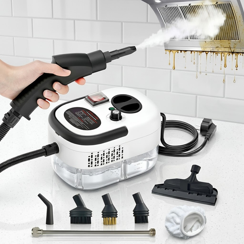 🔥 Limpiador de Vapor Portátil 2500W Semi Profesional - Limpieza Profunda sin Productos Químicos