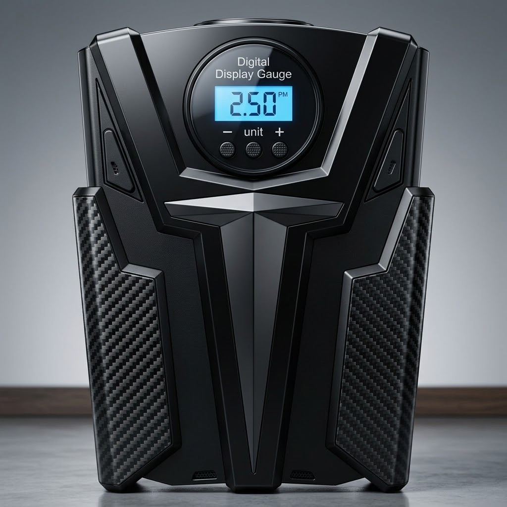 Mantén tus neumáticos siempre en óptimas condiciones con nuestro Inflador Digital Portátil!