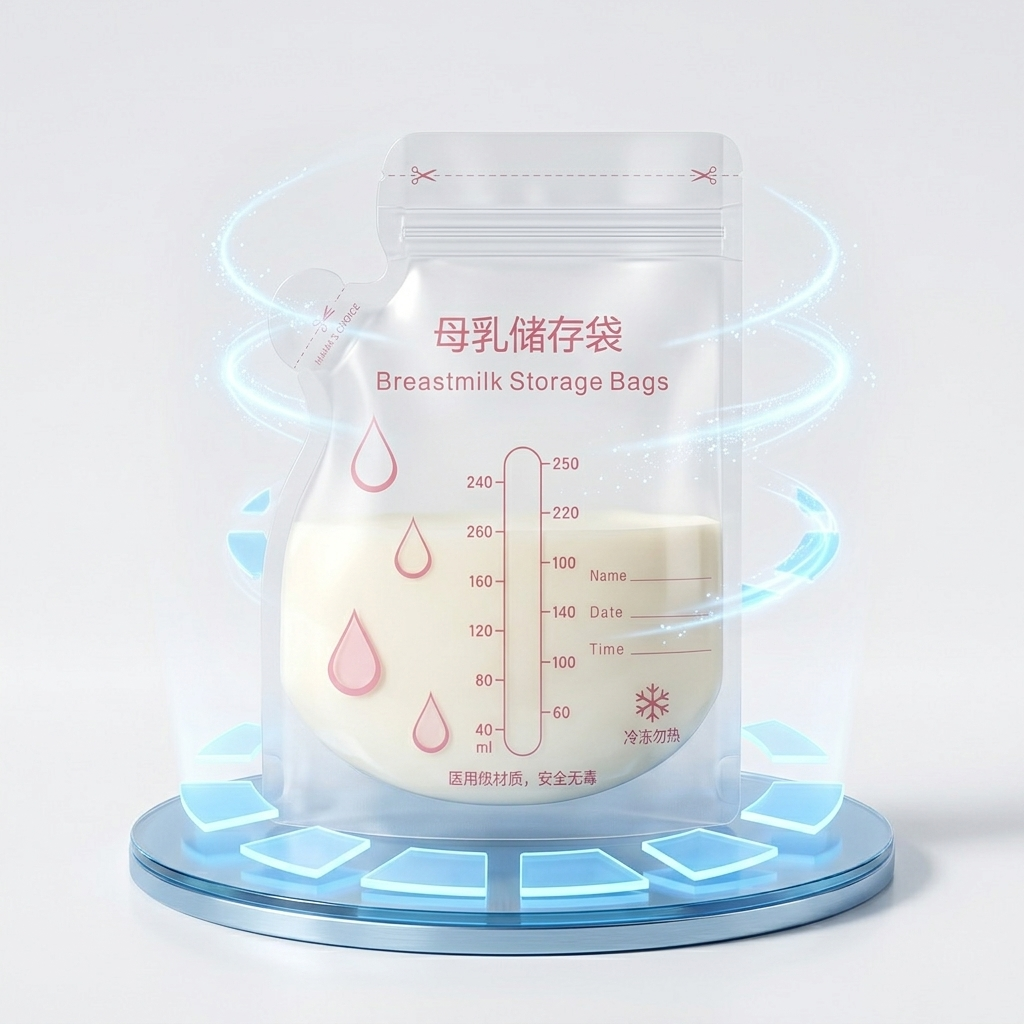 🍼 Pack 30 Bolsas Premium para Leche Materna (8 oz / 250 ml) | Protección Segura y Antiderrames