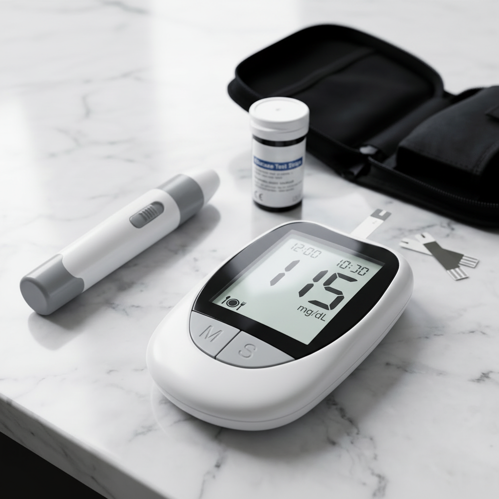 Glucómetro Digital con Accesorios – Kit Completo