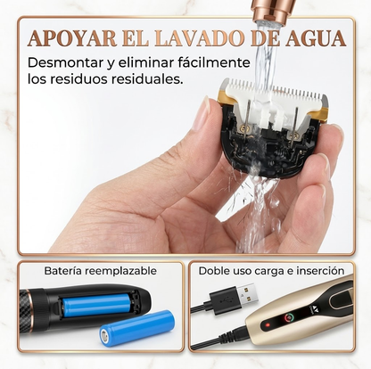 Cortapelos Profesional para Perros, Gatos y Mascotas – Seguro, Silencioso y Eficiente