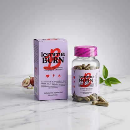 Lemme Burn: Potencia tu Metabolismo, Controla Antojos y Esculpe tu Figura Definitiva