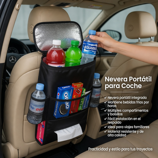 Organizador Térmico para Auto – Frío o Calor en tus Viajes