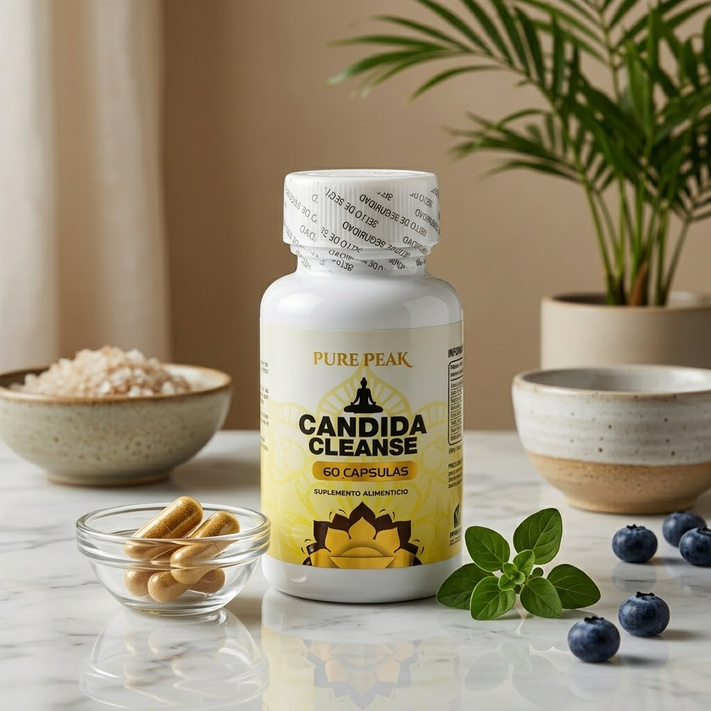 Pure Peak Candida Cleanse: Siente un Alivio Real y Recupera tu Equilibrio Intestinal