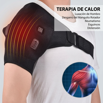 🔥 ¡Dile Adiós al Dolor! Soporte de Hombro con Terapia de Calor Avanzada