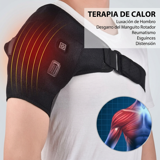 🔥 ¡Dile Adiós al Dolor! Soporte de Hombro con Terapia de Calor Avanzada