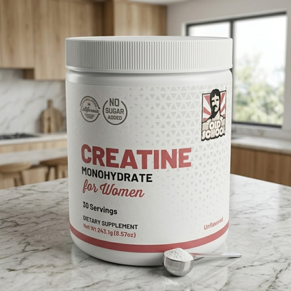 Old School Labs Creatina Monohidratada para Mujeres 240 G