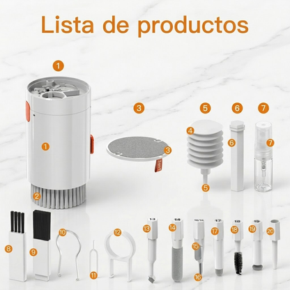 ¡Revive tu Tecnología! Kit de Limpieza Multifuncional 20 en 1