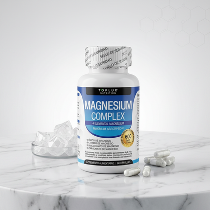 Complejo de Magnesio 600mg: Soporte Integral para tu Salud Ósea, Muscular y Celular