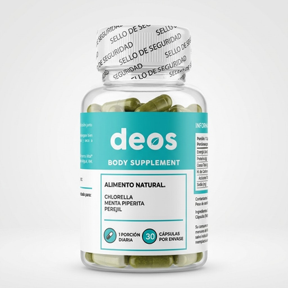 DEOS Desodorante interno Natural de 30 Capsulas-
