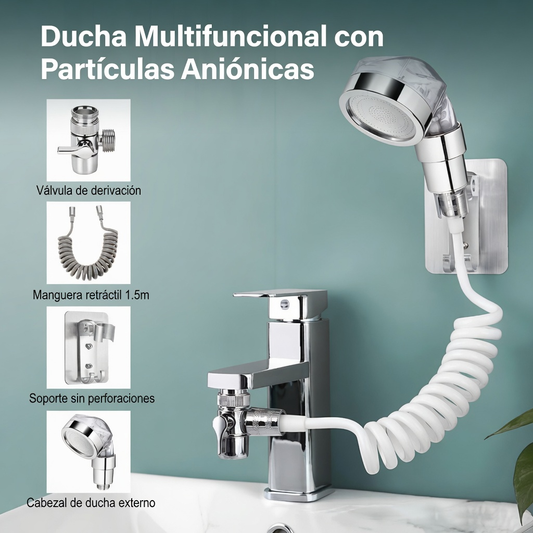 Ducha con Filtro y Extensión – Tu Experiencia de Spa en Casa