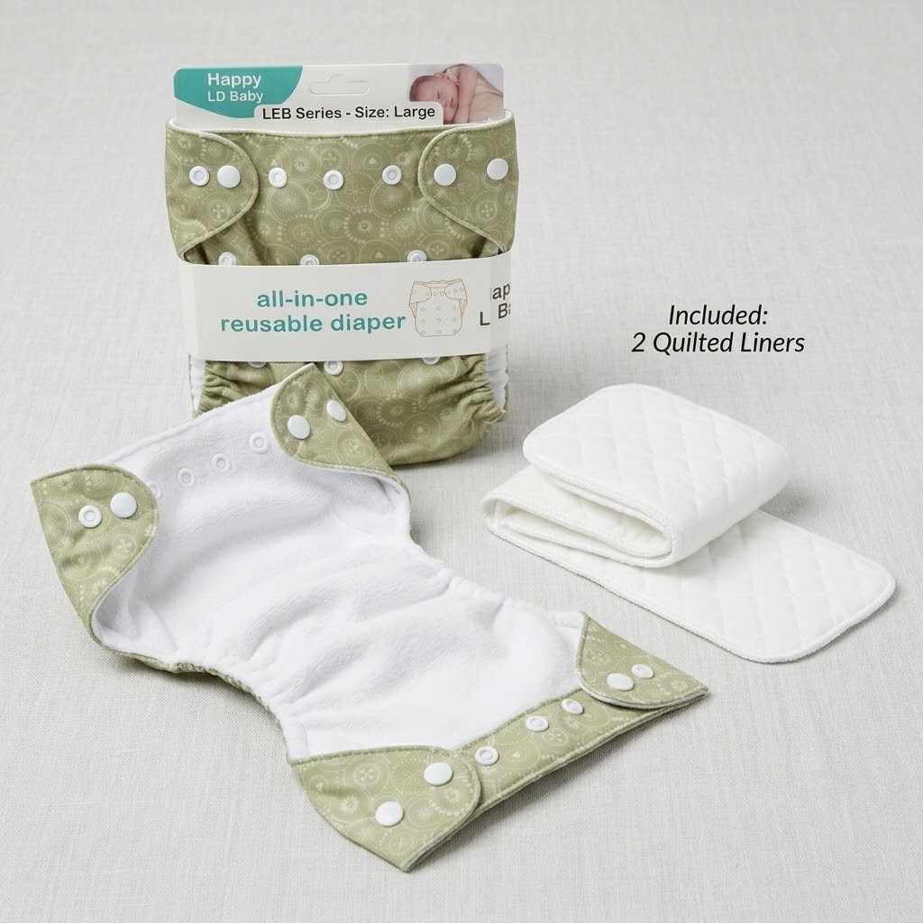 Pack Pañal Ecológico 10 Unidades Absorbentes - Reutilizable Sostenible