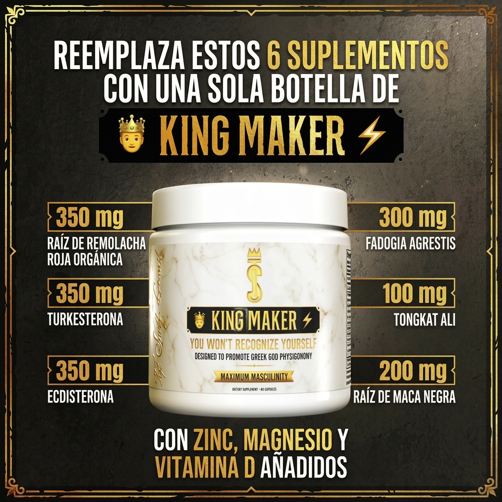 King Maker: Suplemento 13-en-1 para Hombres