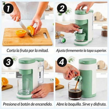 Exprimidor de Frutas Automático USB Portátil - Recargable