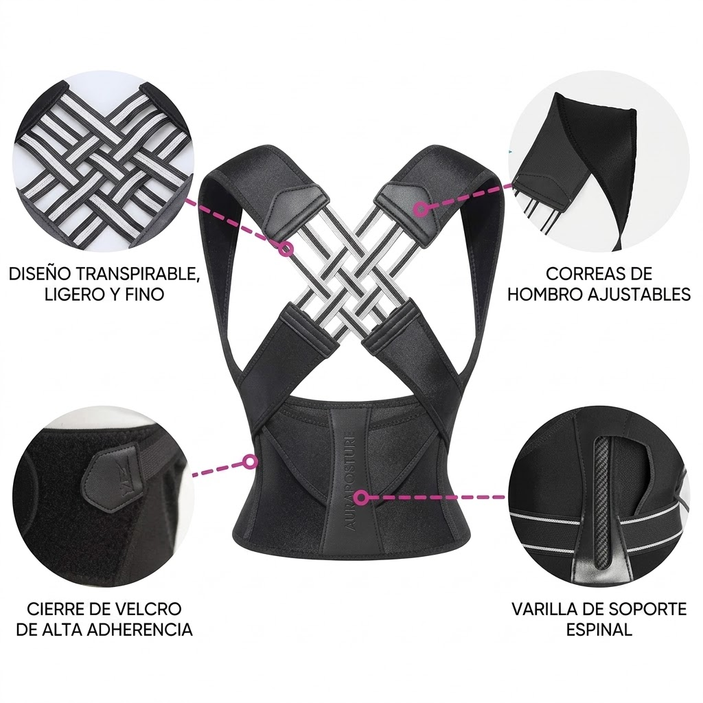 BackCorrect Elite - Corrector de Postura
