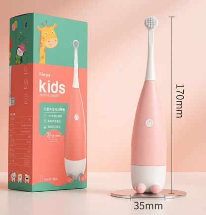 Cepillo de Dientes Eléctrico Inteligente para Niños – Silicona en Forma de U