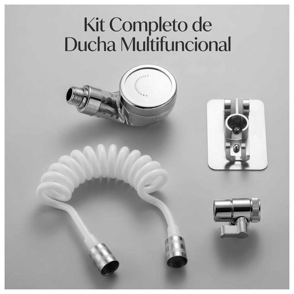 Ducha con Filtro y Extensión – Tu Experiencia de Spa en Casa