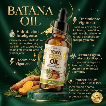Combo Spa Capilar – Cepillo de Masaje 2 en 1 + Aceite Batana 30 m