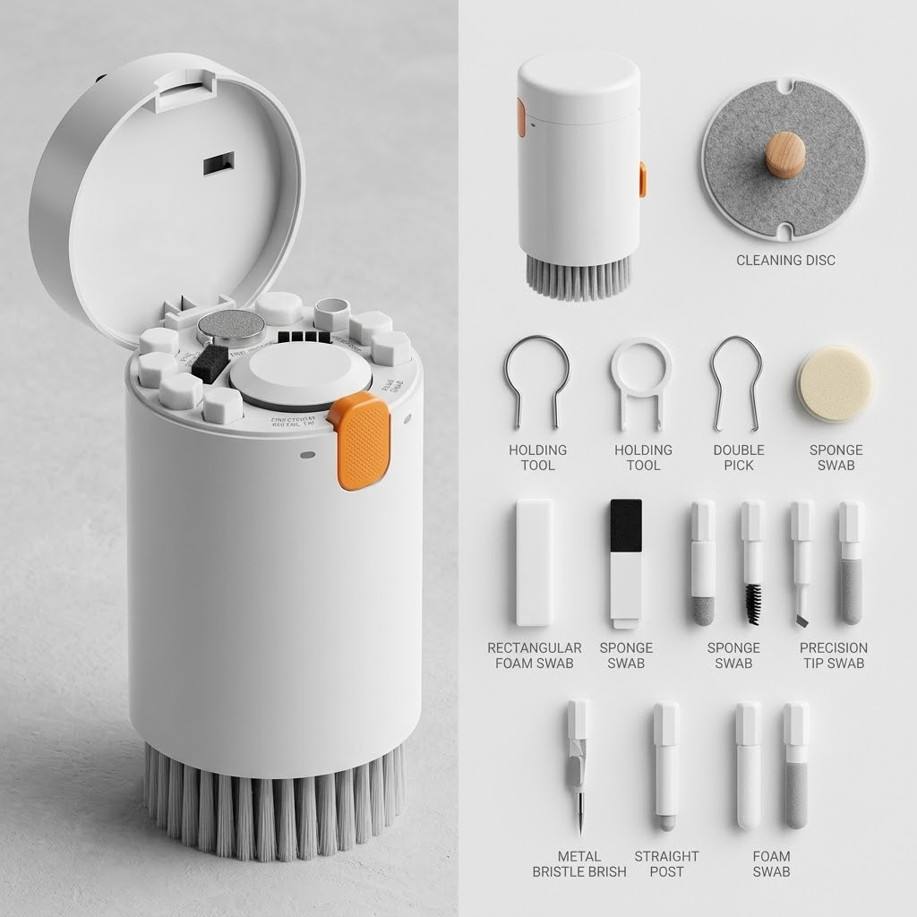 ¡Revive tu Tecnología! Kit de Limpieza Multifuncional 20 en 1