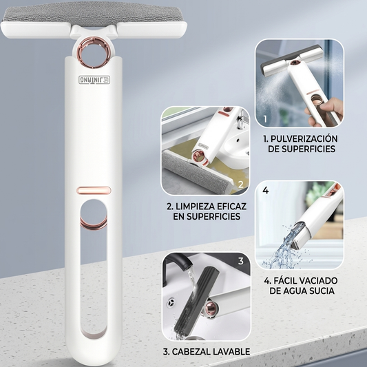 🧼 Mini Mopa Ultra Absorvente 2x1 – Limpieza Rápida y Profunda en Segundos